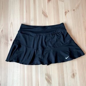 Nike Dry-Fit Black Tennis Skort - Small